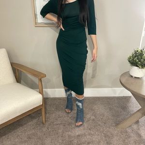Off The Shoulder Stretchy Dress